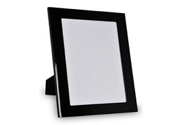MDF Photo Frame Gloss Black Coating