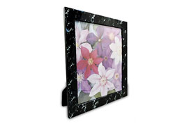 MDF Photo Frame Black Marbel Printing