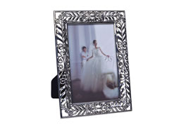 Metal Photo Frame Shiny Tin