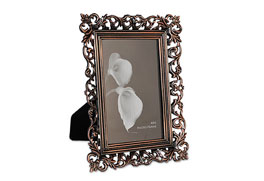 Metal Photo Frame Antique Copper